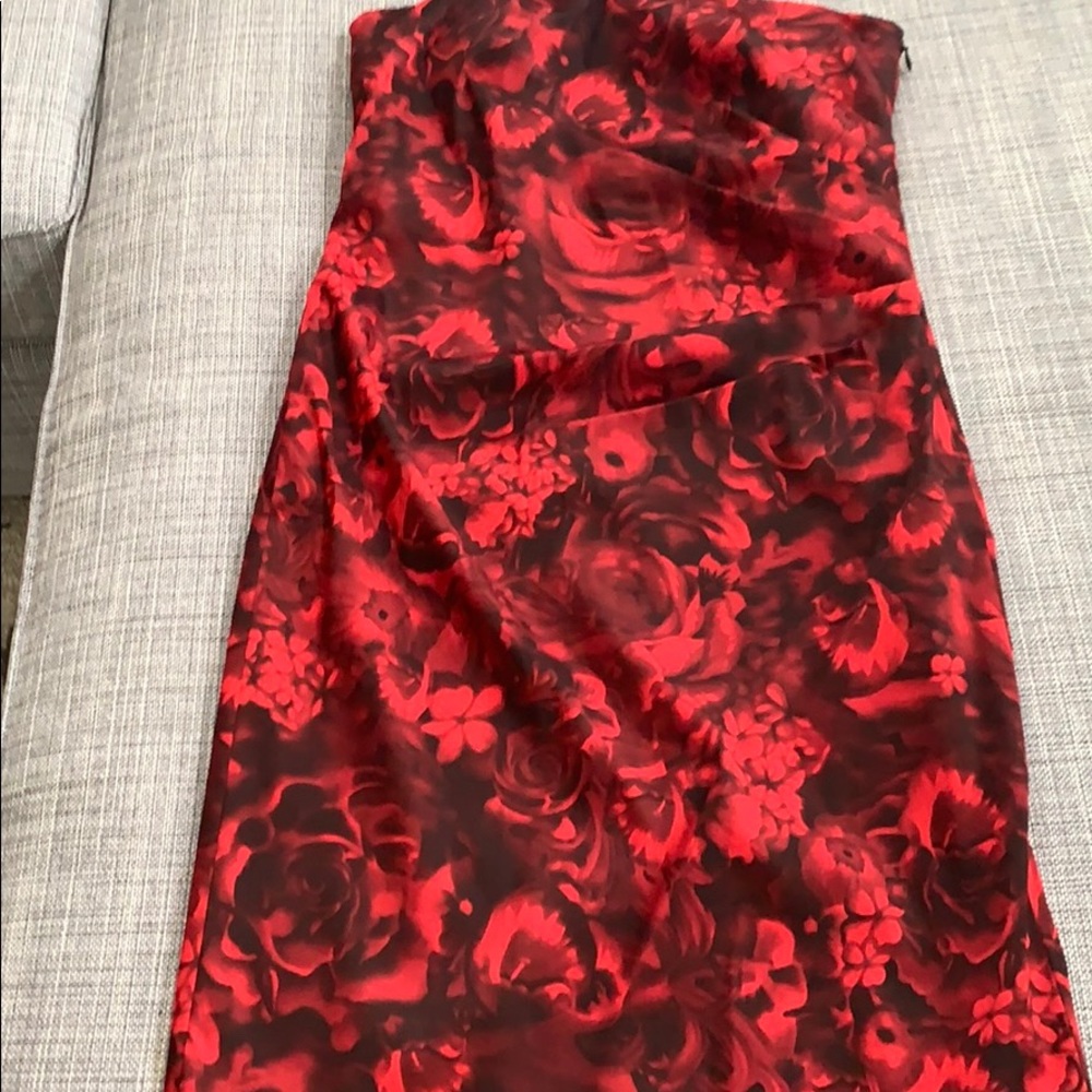 Red dress for holidays